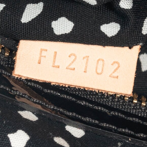 Louis Vuitton x Yayoi Kusama Lockit MM Infini Noir Monogram Vernis Dots Tote - Picture 14 of 14